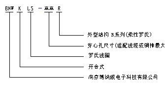 罗氏线圈产品命名规则