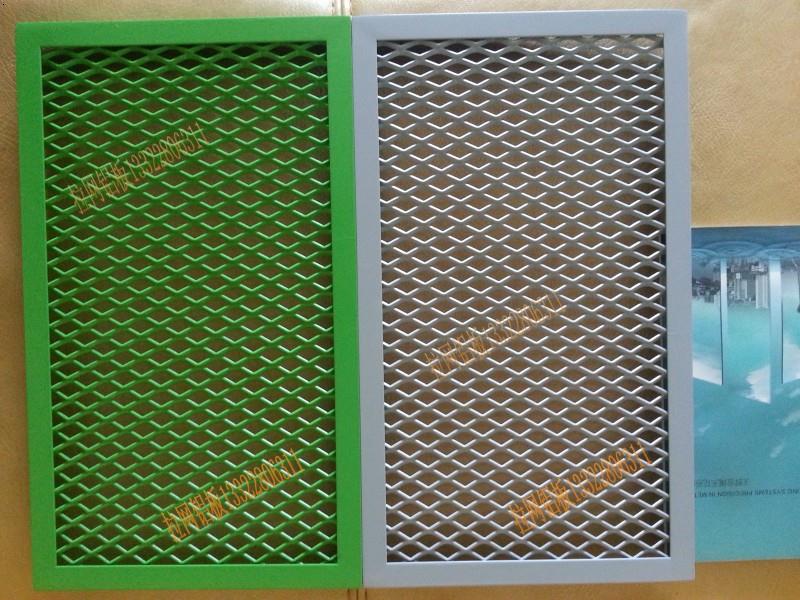 学校展览馆专用外墙氟碳铝拉网 拉网铝单板 冲孔铝单板金属拉网天花可订制