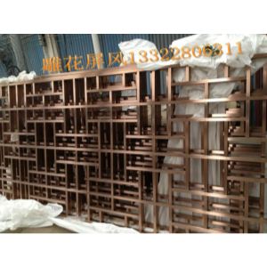 定制木纹花格铝窗花 找铝格栅专业厂家-广州广京公司