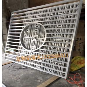 广州铝艺厂家-铝窗花制品-定制木纹铝窗花价格/安装