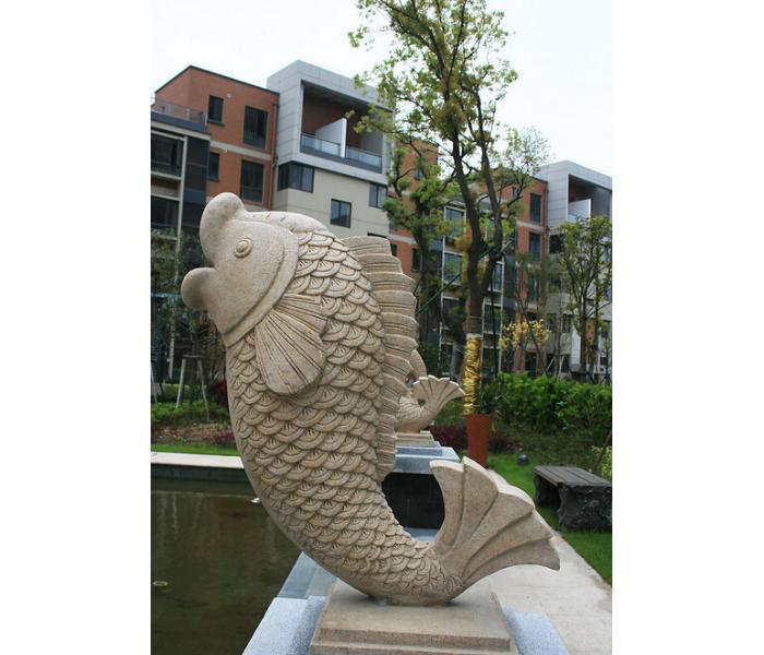 河北喷泉雕塑系列-鱼