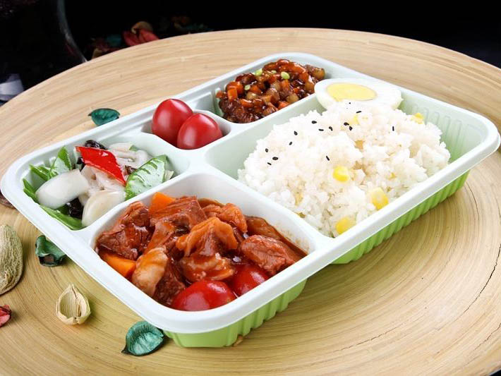 郑州盒饭-三荤一素+米+汤 25元/份